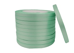 Лента атласная 0,6 см Бледно-бирюзовый 23 м