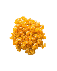 Апельсиновая корочка засахаренные кубики 0,6 см*0,6 см 200 гр