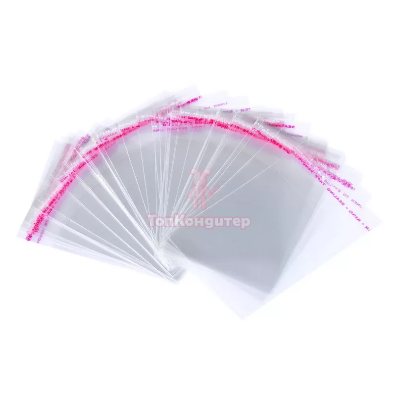 Пакет с липким слоем глянцевый 16 см*11 см 50 шт