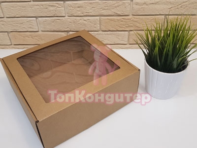 Упаковка 260*260*100 мм крафт