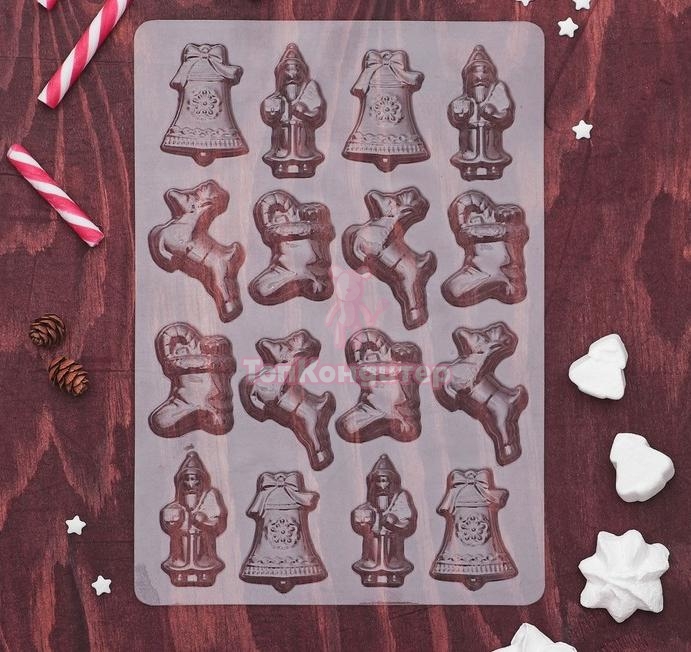 Пластиковая форма «Новый год»