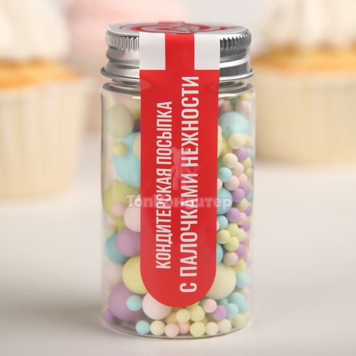 Кондитерская посыпка с палочками нежности, 50 г