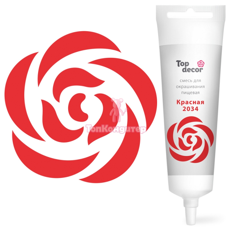 Краситель "Топ Декор" Красный 100 гр