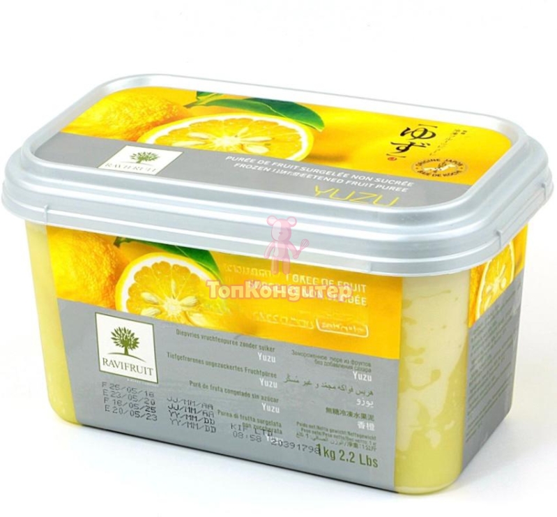 Пюре замороженное "Ravifruit" Юдзу 1 кг