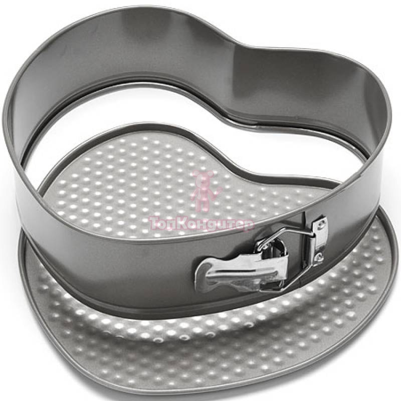 Форма для выпечки разъемная 18х18 см "Сердце"